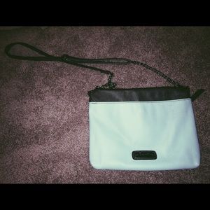 Blue and Black Steve Madden Purse